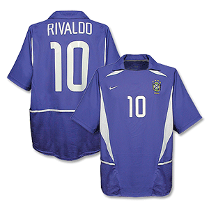 Nike 02-03 Brasil A S/S - Replica Inc No.10 Rivaldo