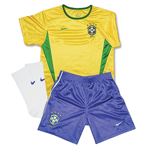 Nike 02-03 Brasil Home Infants Box Set