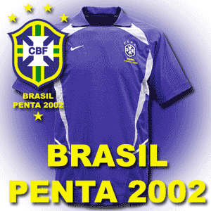 Nike 02-03 Brasil Penta Yokohama Away shirt