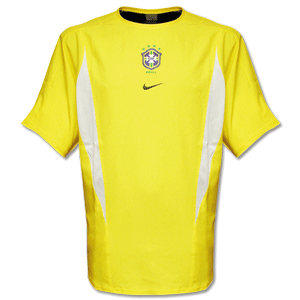 Nike 02-03 Brasil Train Jers S/S - Yellow