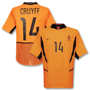 Nike 02-03 Holland Home shirt   No. 14 Cruyff - Cool Motion