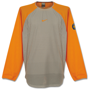 Nike 02-03 Inter Milan Train Jers L/S - Grey/Orange