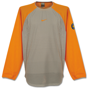 02-03 Inter Milan Train Jers L/S - Grey/Orange