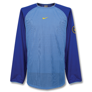 02-03 Inter Milan Training Jers L/S - Royal/Sky Blue