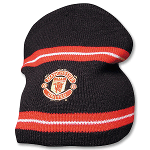 Nike 02-03 Man Utd Knitted Hat - Black/Red