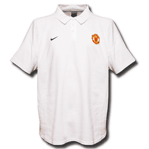 Nike 02-03 Man Utd Premier Polo shirt - white