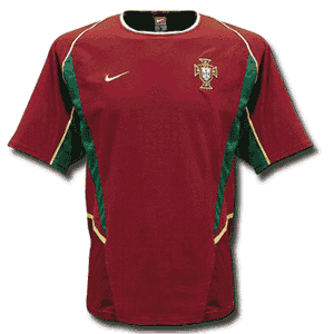 Nike 02-03 Portugal Home shirt - replica version