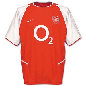 02-04 Arsenal Home shirt - Cool Motion