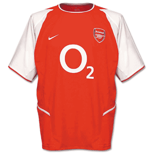 02-04 Arsenal Home shirt