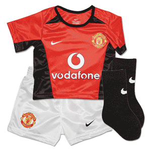 Nike 02-04 Man Utd Home Infant kit