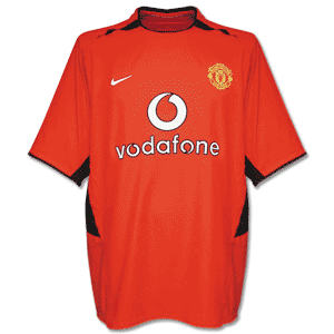 Nike 02-04 Man Utd Home shirt- Code 7 Cool Motion Single Layer
