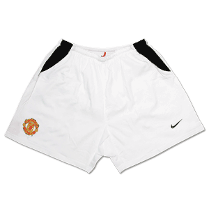 Nike 02-04 Man Utd Home shorts