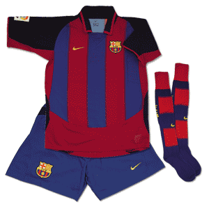 Nike 03-04 Barcelona Home Infants Kit