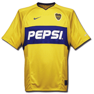 Nike 03-04 Boca Juniors Away shirt