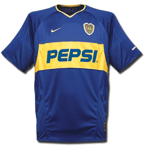 Nike 03-04 Boca Juniors Home shirt
