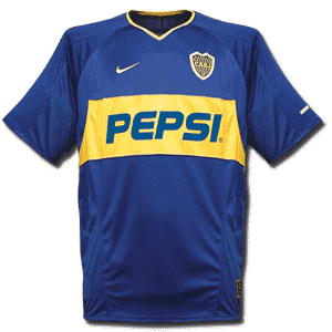 03-04 Boca Juniors Home shirt