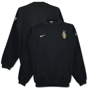 03-04 Juventus L/S Crew Training Top- Blk