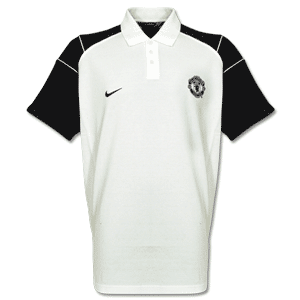 Nike 03-04 Man Utd Polo shirt - white