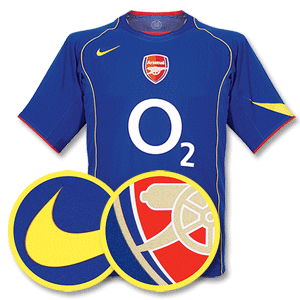 Nike 04-05 Arsenal Away Shirt-Code 7 Single Layer