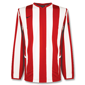 Nike 04-05 Barca Stripe L/S - Red/White