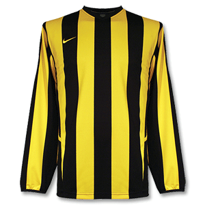 Nike 04-05 Barca Stripe L/S - Yellow/Black