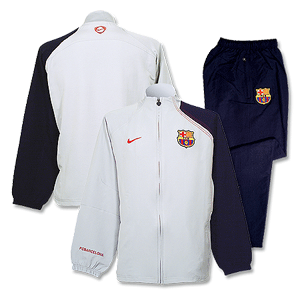 Nike 04-05 Barcelona Woven Warm-up suit