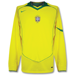 Nike 04-05 Brasil Home L/S shirt