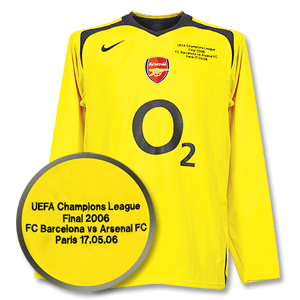 Nike 05-06 Arsenal Away L/S   C/L Embroidery