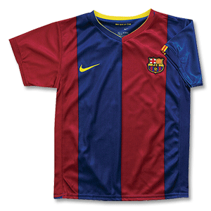 06-07 Barcelona Home Shirt Boys