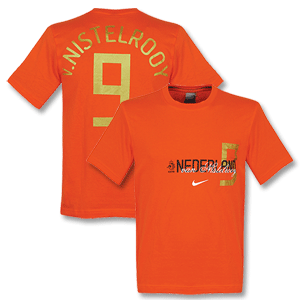 06-07 Holland Hero T-Shirt v.Nistelrooy orange