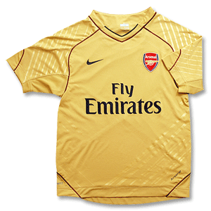 Nike 07-08 Arsenal Pre Match Top - Boys - Gold