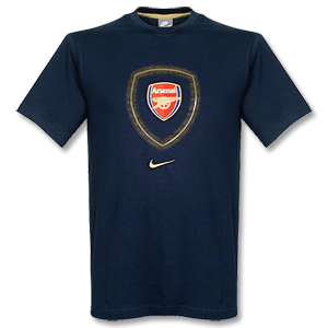 Nike 07-08 Arsenal S/S Tee - Navy