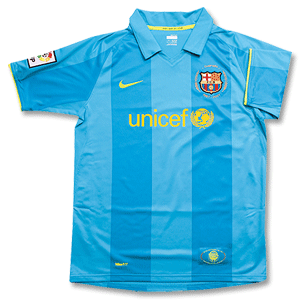 Nike 07-08 Barcelona Away Shirt - Boys