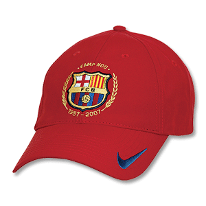 Nike 07-08 Barcelona Club Cap - Burgundy