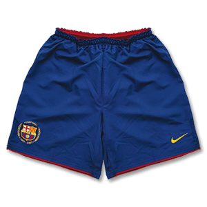 07-08 Barcelona Home Shorts - Boys