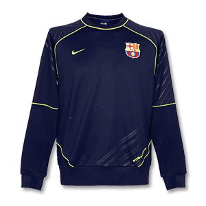 07-08 Barcelona L/S Lightweight Crew Top - Navy