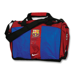 Nike 07-08 Barcelona Small Duffle Bag - Red