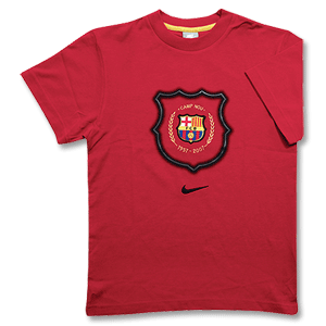 07-08 Barcelona T-Shirt Boys - Burgundy