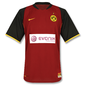 Nike 07-08 Borussia Dortmund Away Shirt - Sponsored   Bundesliga Patch