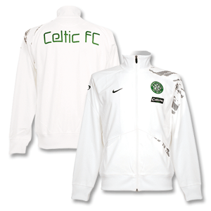 Nike 07-08 Celtic Line Up Jacket - White