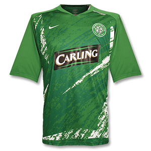 Nike 07-08 Celtic S/S Pre Match Top - Green