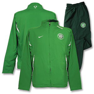 Nike 07-08 Celtic Woven Warm Up Suit - Green