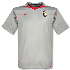 Nike 07-08 Juventus S/S Training Top - Grey