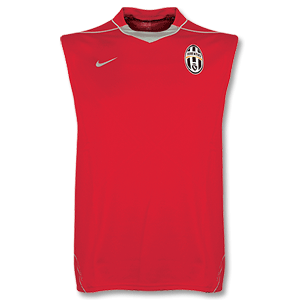 07-08 Juventus Sleeveless Training Top - Red