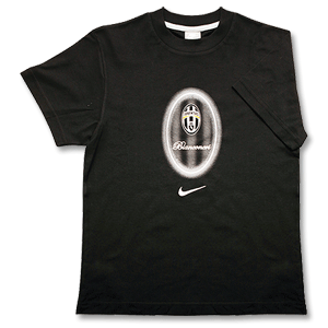 07-08 Juventus T-Shirt Boys - Black