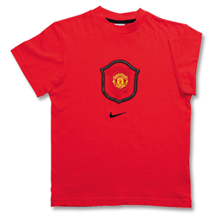Nike 07-08 Man Utd S/S Tee - Boys - Red