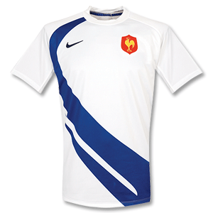 07-09 France Away Rugby Jersey - Replica