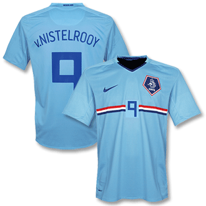 Nike 07-09 Holland Away Shirt   v.Nistelrooy No.9