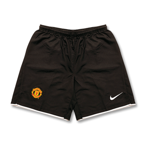07-09 Man Utd Home/Away/3rd/GK Shorts - Black
