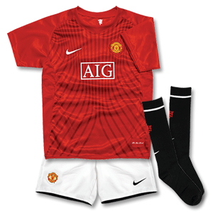 Nike 07-09 Man Utd Home Little Boys Kit